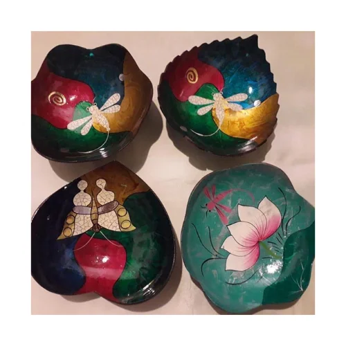 Best Price Natural Coconut Shell Bowl Vietnam Decorative Coco Shell bowl