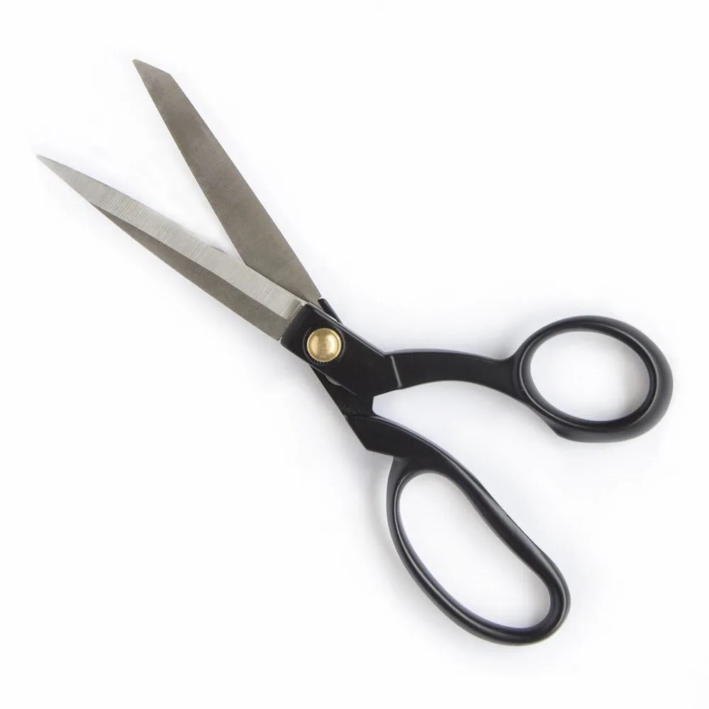 Economical And Practical Stainless Steel Bamboo Retro Art Scissors New Style Household Tailor Scissor