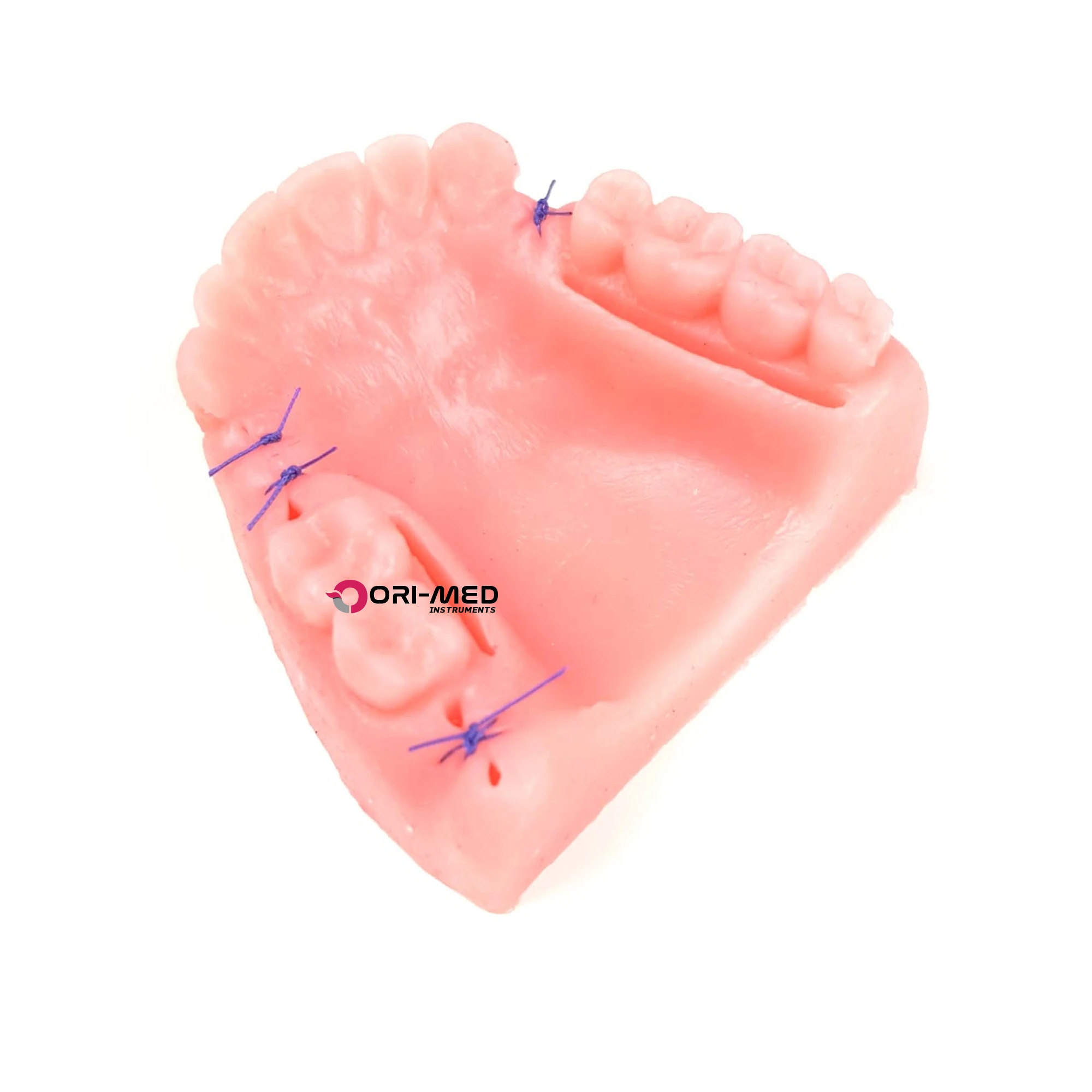 OEM Solid Suture Kit Durable Silicone Suture Practice Pad For Medical Dental Students Suture Kit