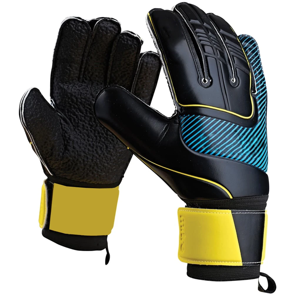 Новое поступление перчатки для вратаря защитные пальцев черного и оранжевого цвета