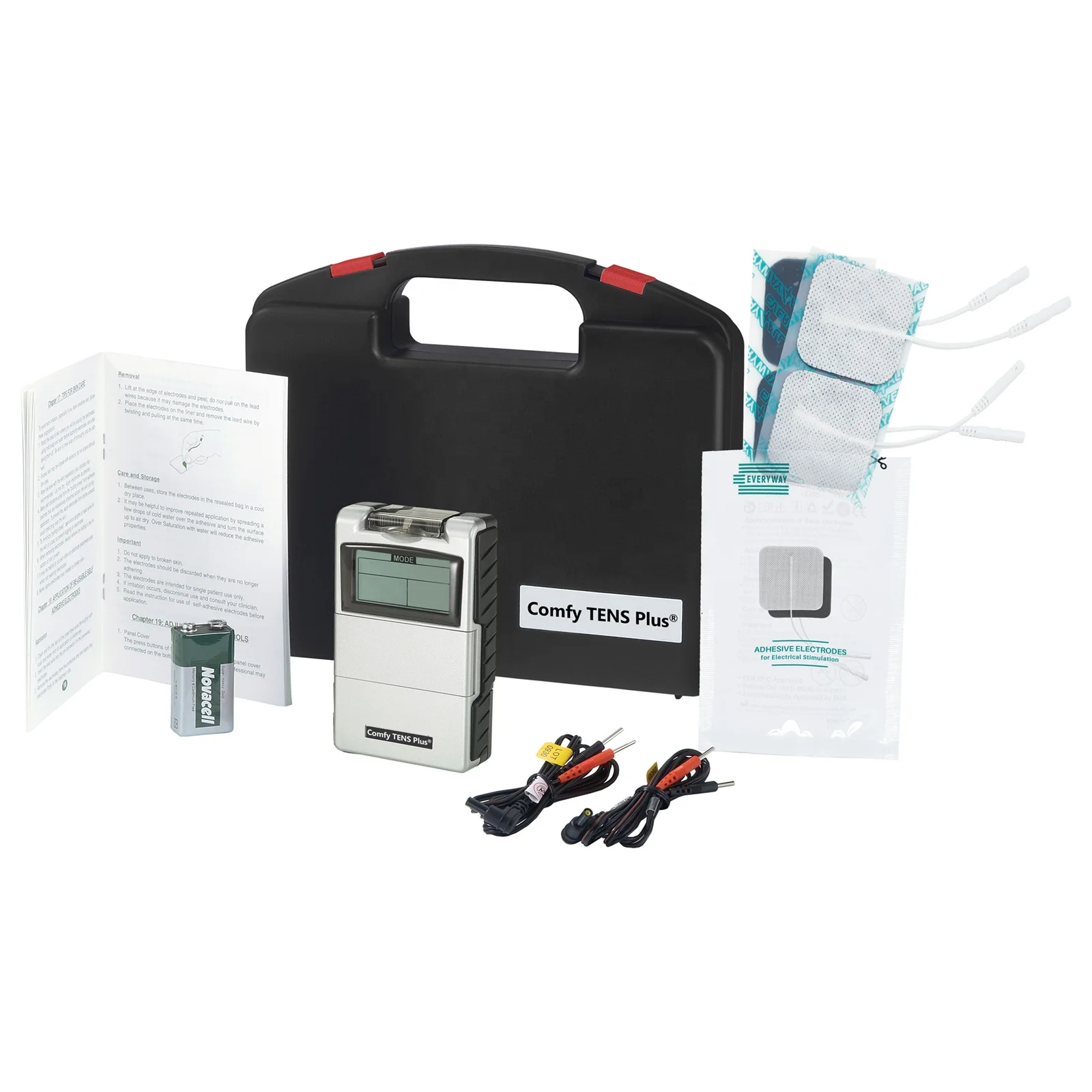 Comfy TENS Plus EV-804P Tens Unit with Electrode Pads