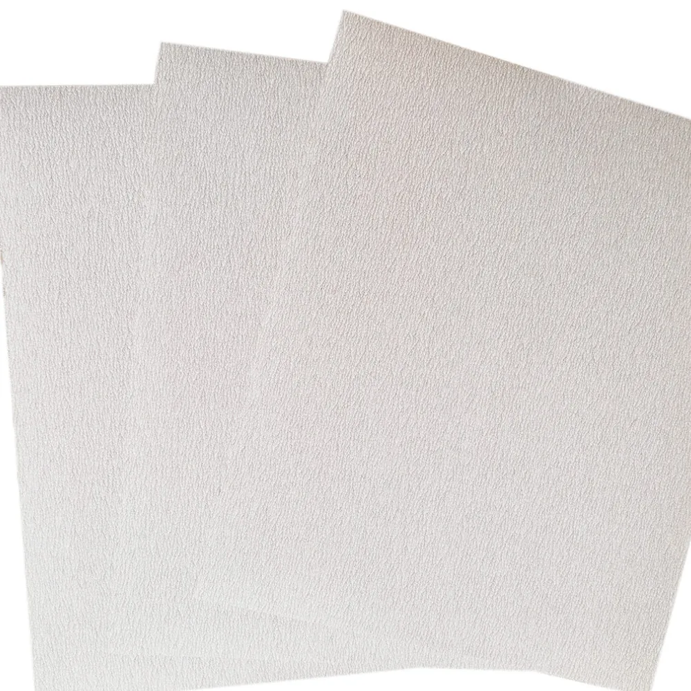 Китайское производство konaflex-профессиональная белая алюминиевая наждачная бумага 9x11 дюймов листы абразивной бумаги