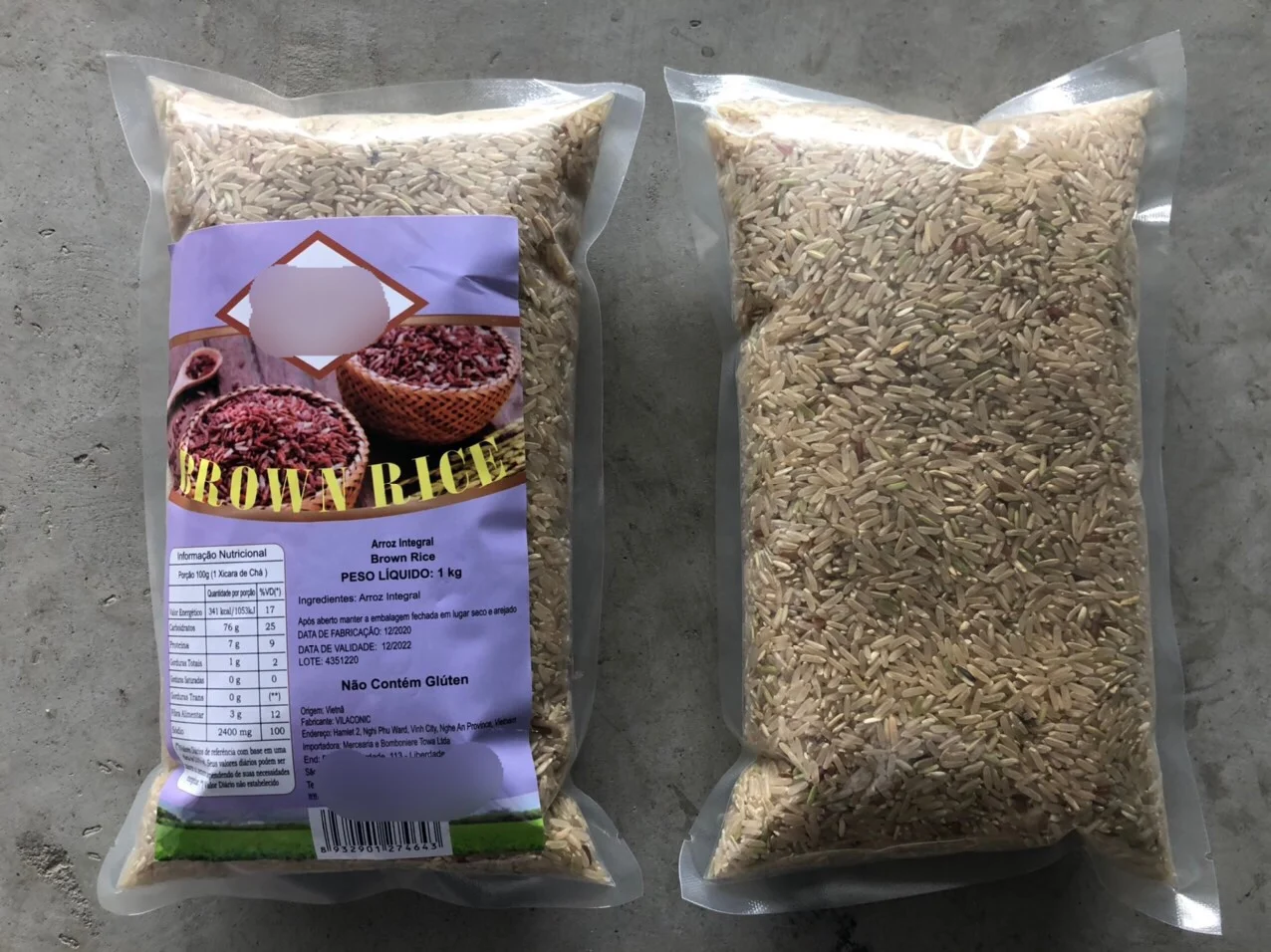 PREMIUM QUALITY  BROWN OGANIC RICE - Ms Tracy WA +84 969 800 854