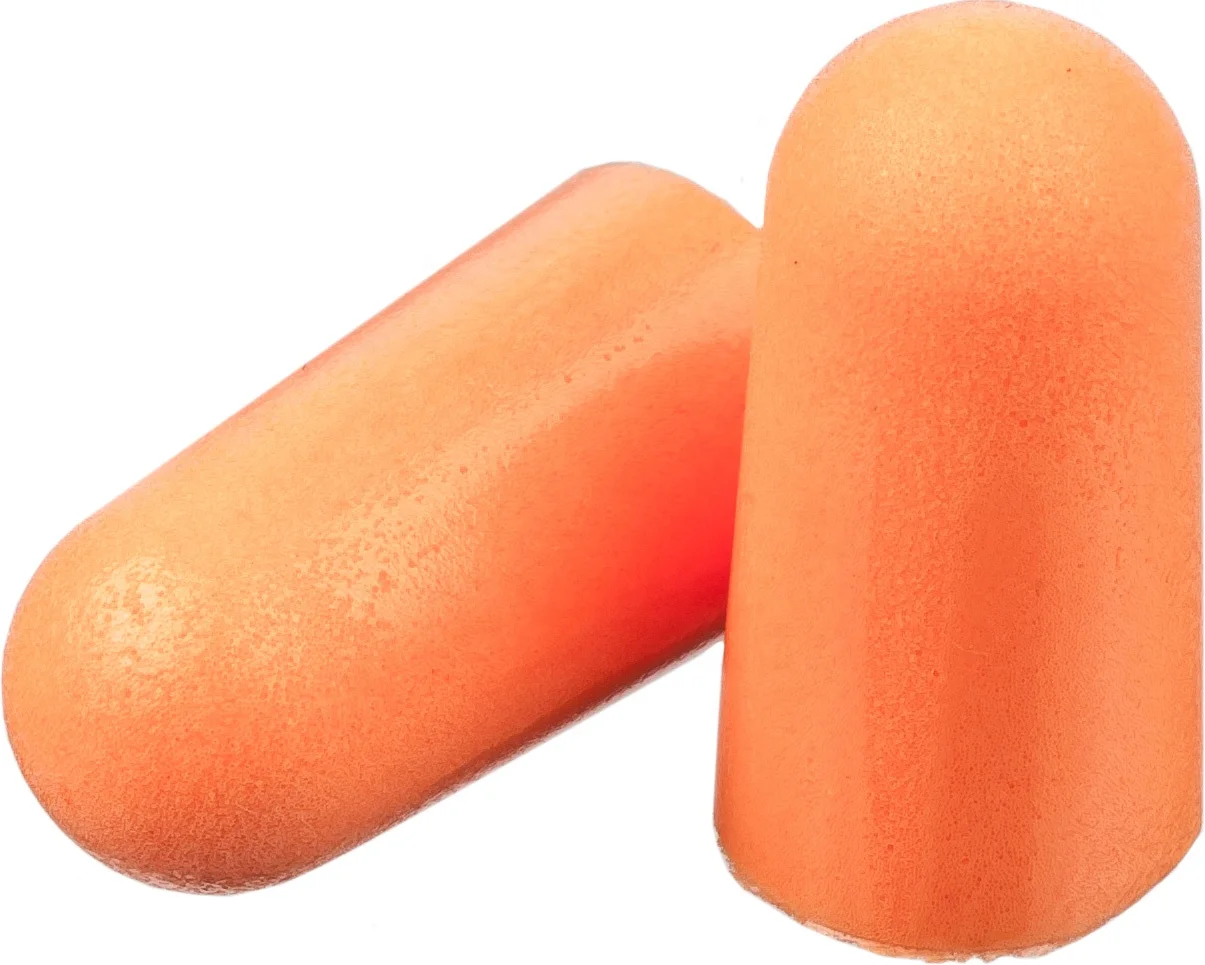 3M Foam Earplugs 1100  Uncorded  orange  Poly Bag