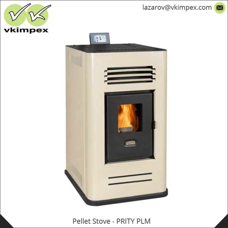 Modern Design 0.4L Ashtray Volume 420x480x740 mm 55 kg Weight Pellet Stove from Bulgaria