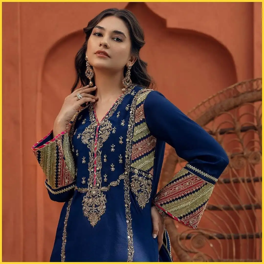 ladies kameez shalwar design / pakistani suits for women / ladies summer clothes Salwar Kameez 2022