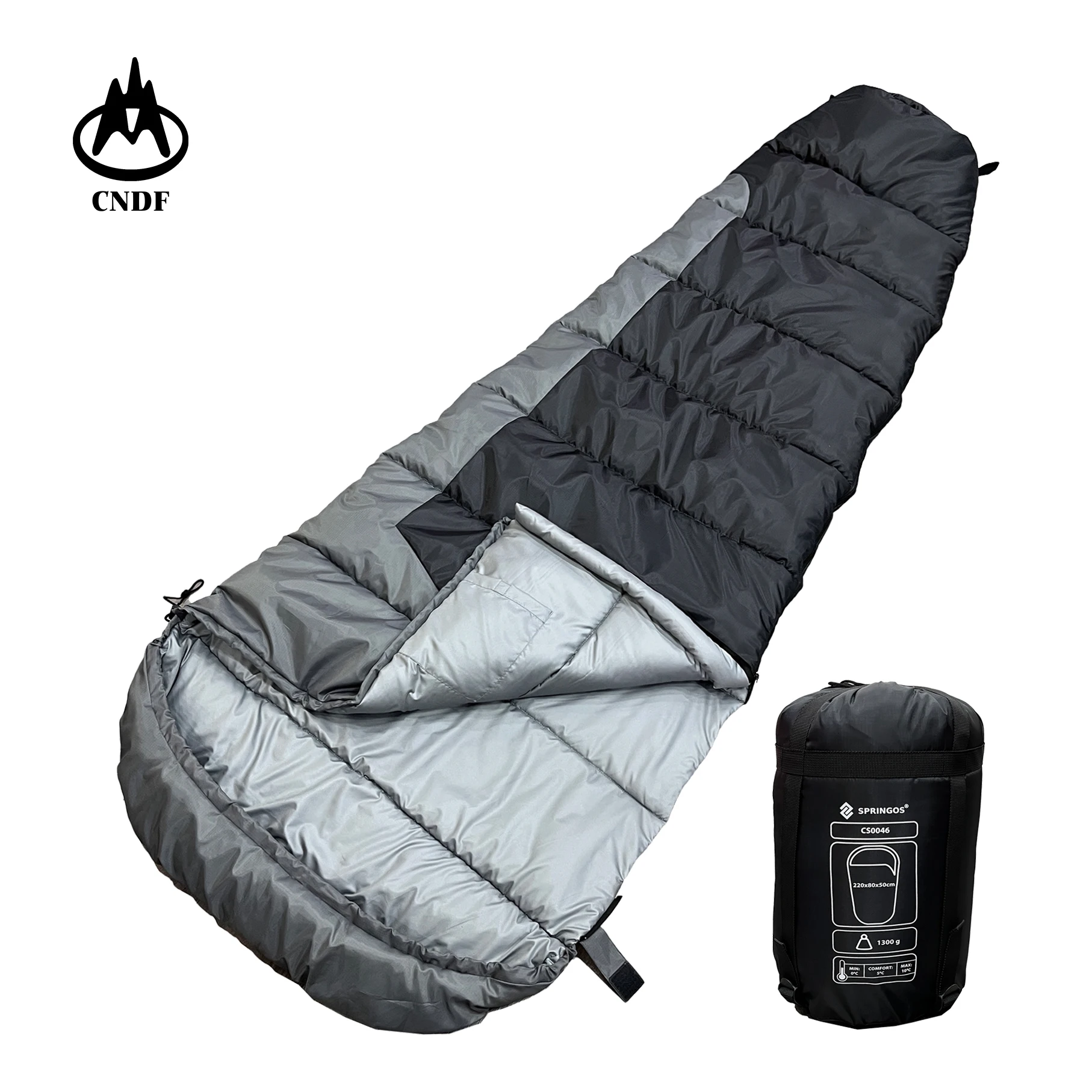 Hot Sale Waterproof Warm Cool Weather All Season Envelop/Mummy Sleeping Bag Outdoor Camping