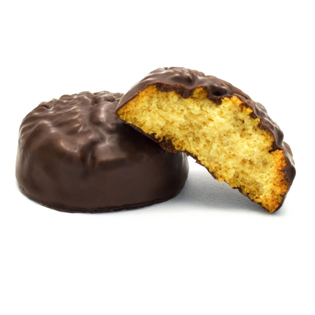 
High protein hazelnut cake with chocolate coating keto food gluten free chocolate coated cake 