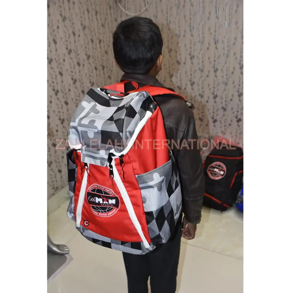 Customized waterproof sport back bag pack gym basketball backpacks 2024 new style Sublimation team UNISEX Sports Bag pack