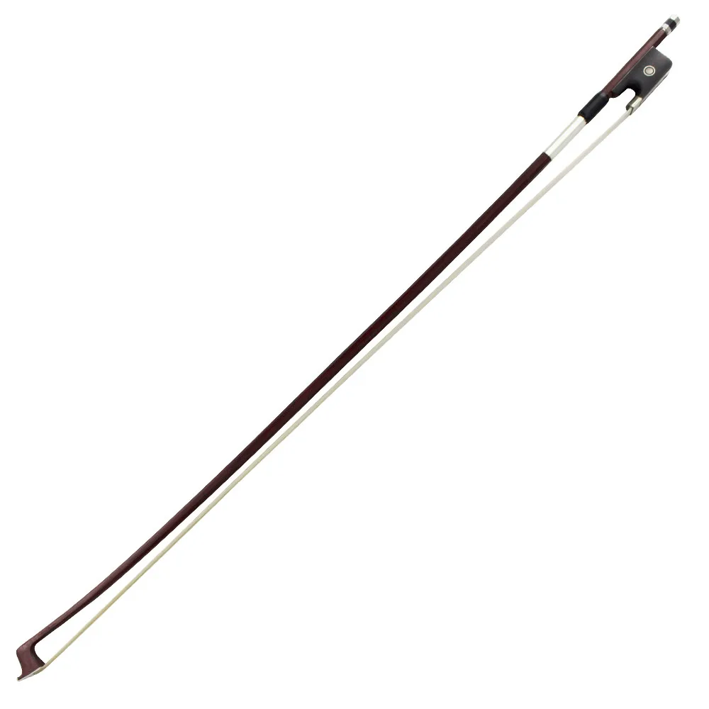 Forenza Viola Bow Student Instrument Bow for 12-16 inch Viola with Natural Horse Hair Ebony Frog