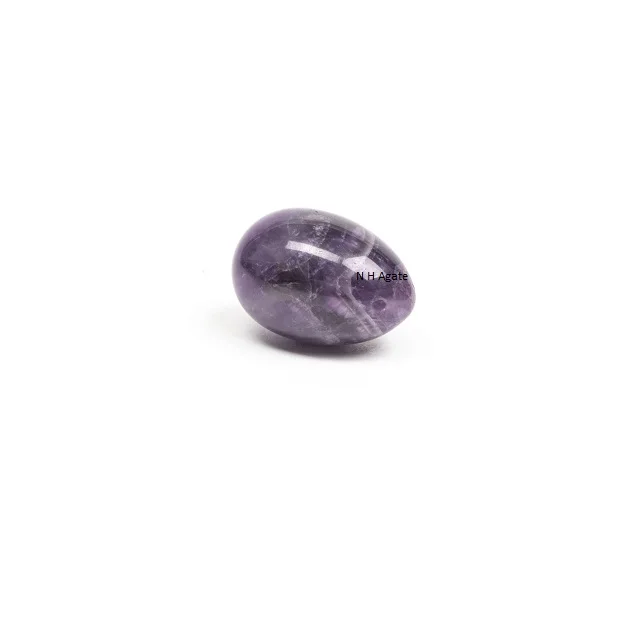 High Quality Amethyst Yoni Eggs Wholesale Religious Style Gemstone Products Buy Online from N H Agate