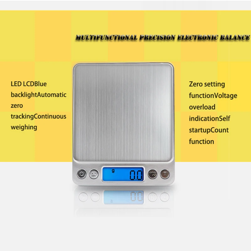 NEW 500/0.01g chargeable Portable Mini Electronic Digital Scales Pocket Case Postal Kitchen Jewelry Weight Balance Scale