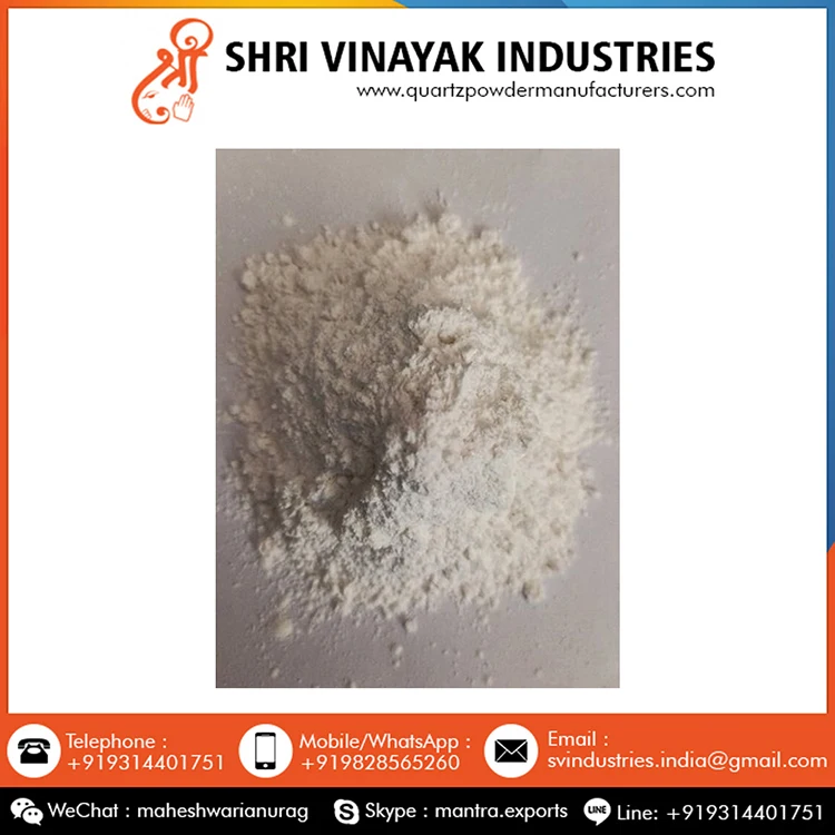Organic Quartz Silica Powder For Durability Indian Supplier Feldspar Powder Buy at Lowest Price