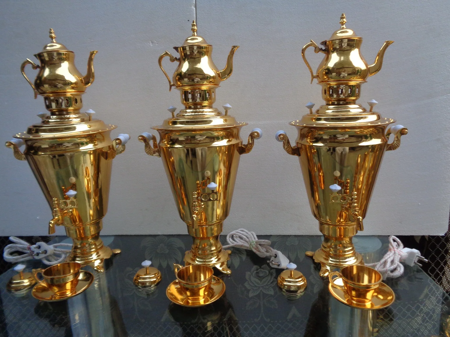 Electric Samovar Electric Kettle Portable Kettle for Making Tea and Coffee INDIAN Samovar Exports by Button Keep Warm IN;34648