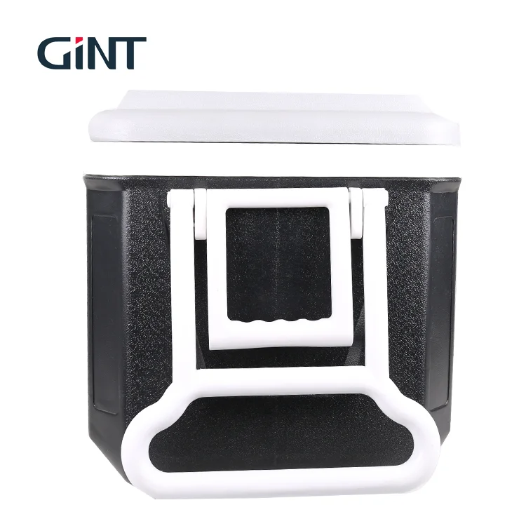  Plastic hiking outdoor modern portable camping plastic juice cooler box with wheels pulling picnic food cans ice