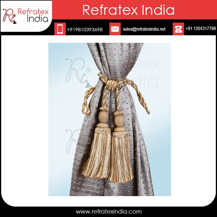 Последняя декоративные Изысканная штора подхват занавески задержи массовые поставки