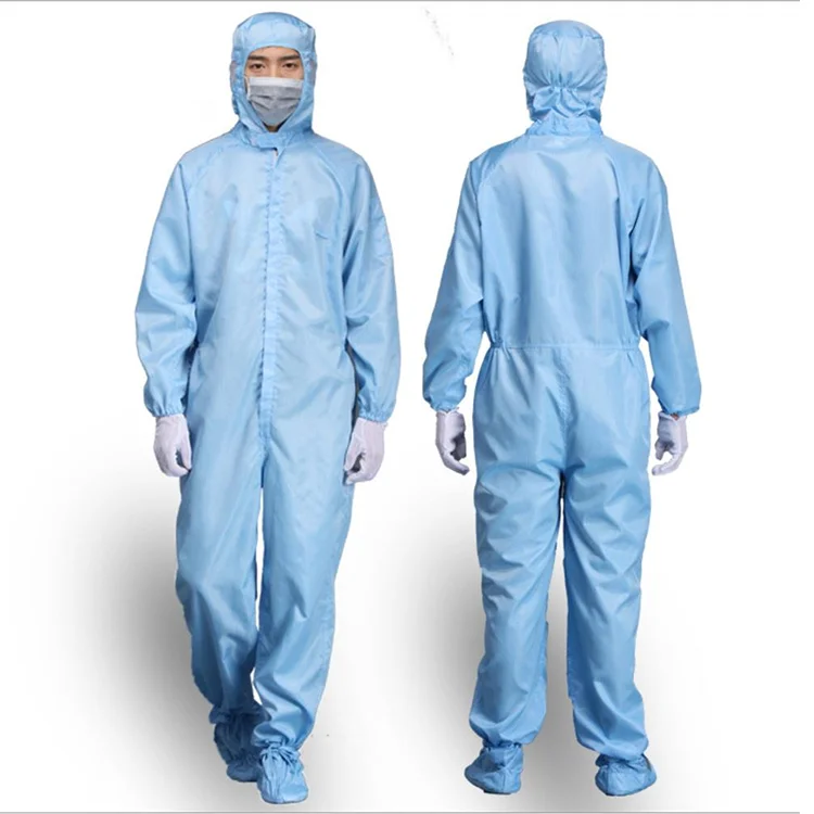 Perfect ESD Performance Antistatic Clean Room Garment