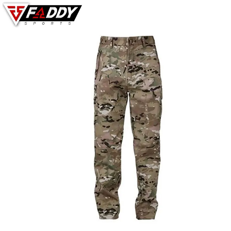 Брюки-карго мужские тактические водонепроницаемые боевые штаны уличная одежда для пеших прогулок и охоты с принтом джунглей