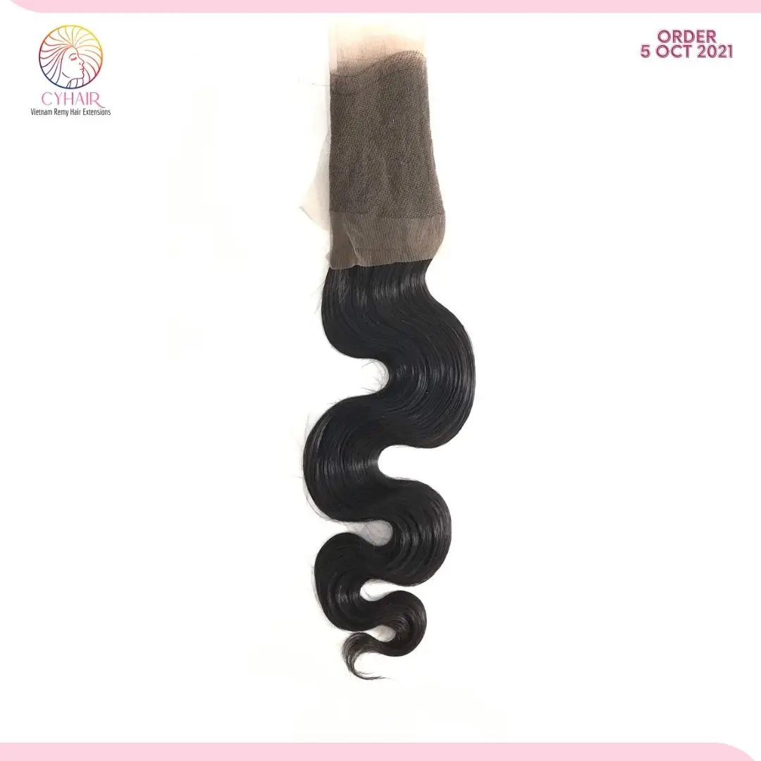 2021 New Model 5 Oct 100% Raw Vietnamese Virgin Remy Hair Extensions High Quality Wavy Style Smooth Body Wavy Wholesale Price