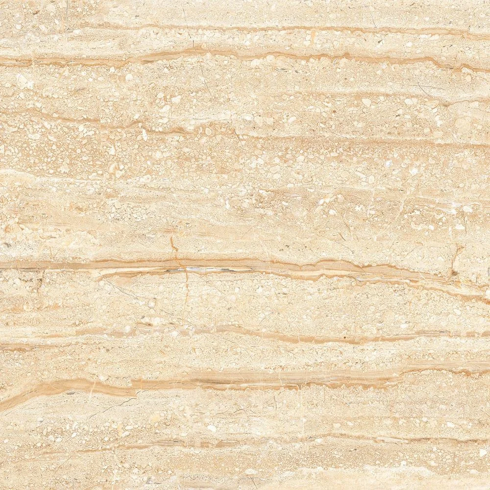 Classico Travertine HYE Mexican Marble Travertine Beige floor tiles 60x60cm 600x600mm 600*600mm glossy finish polished porcelain