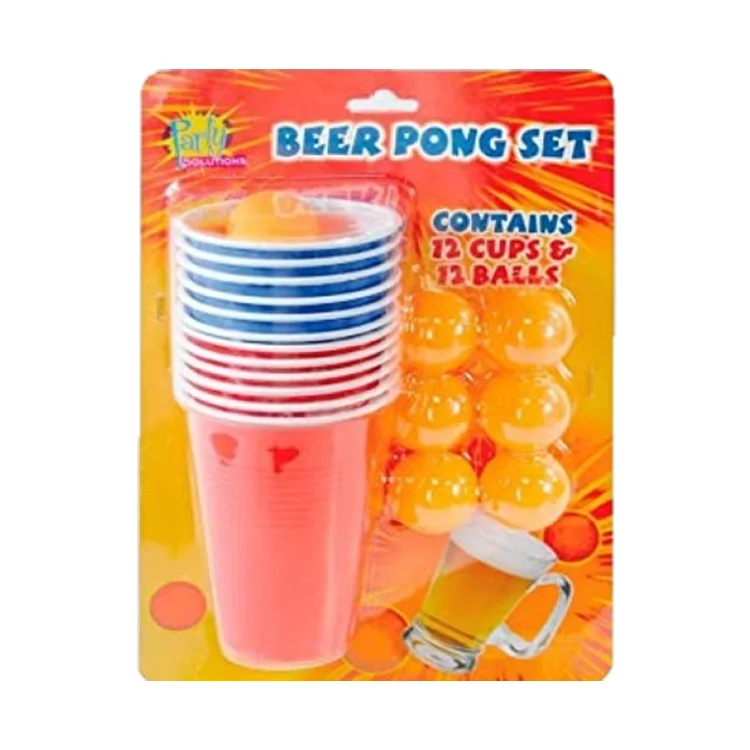 
Набор Beerpong, лидер продаж, набор для пива и понга под заказ с шариками для пива и понга 