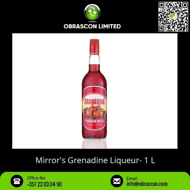Grenadine Flavor Sweet Taste Least Price Liqueur