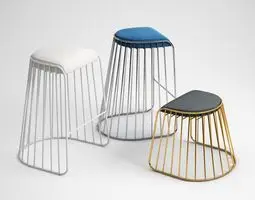 Luxury Furniture Restaurant Bar Stool Supplier Nordic Kitchen Cheap Gold High Chair Steel Metal Iron Velvet Bar Stools