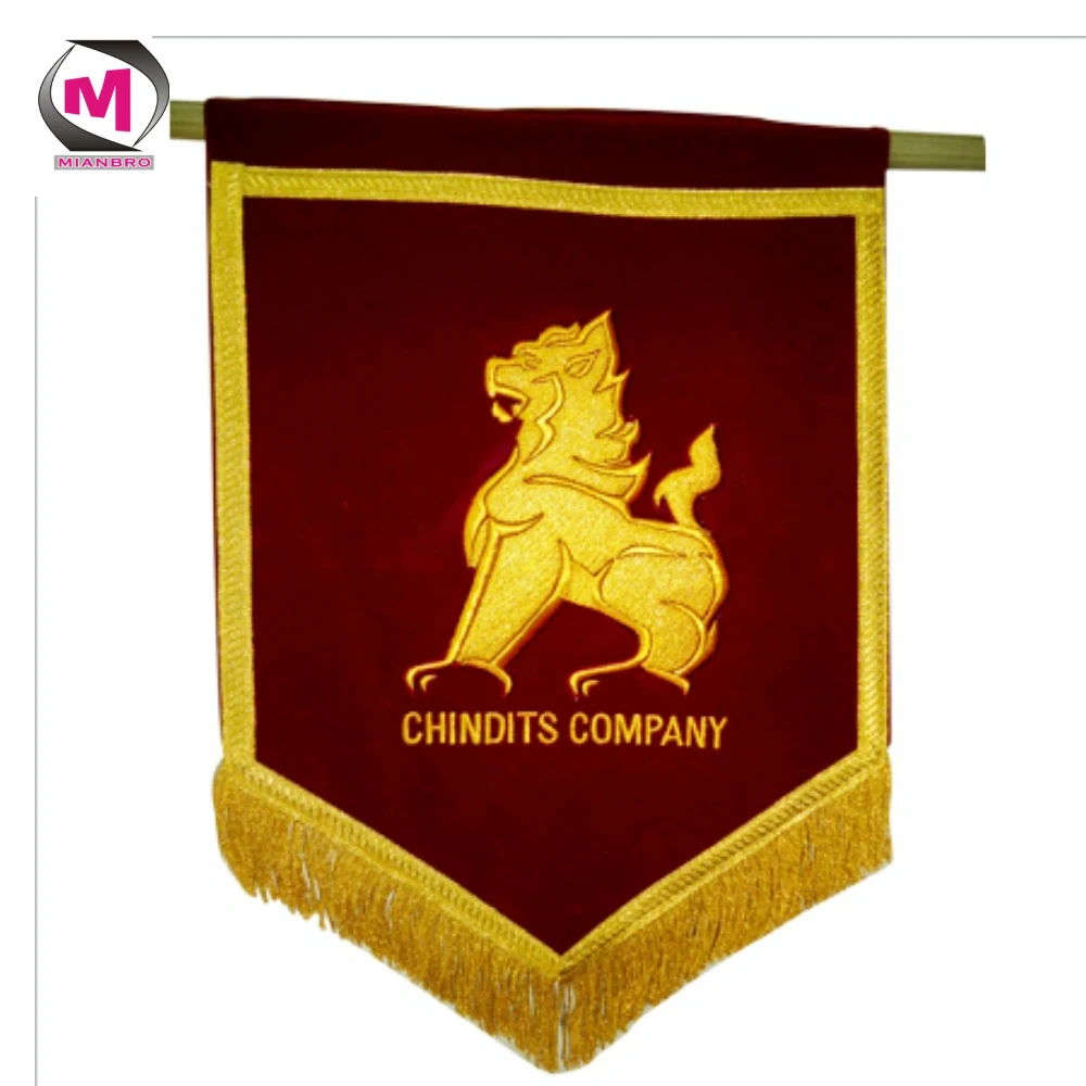 musical parade banner, band pipe banner, hand embroidered pipe band banner