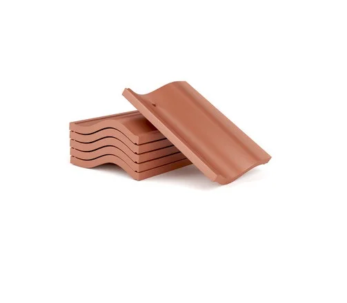 OEM Service Modern Curved Spanish Flat Clay Roof Tiles With Highly recommended by construction industrial contractor
