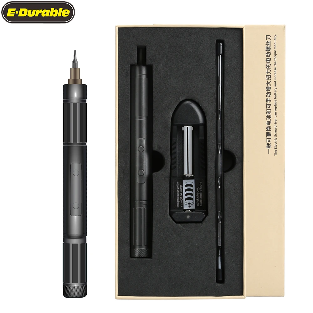 New Design Mini DIY Precise Electric Screwdriver for Mobile Phone Laptop Lithium Battery Replaceable Screw Driver Bit