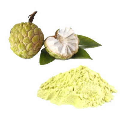 Органический сушеный порошок яблока желтого заварного крема