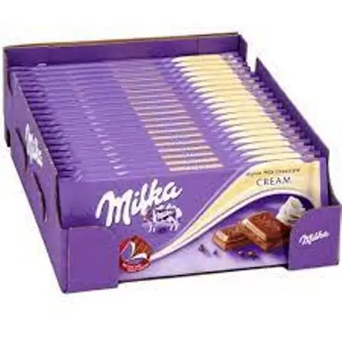 Шоколадные бруски Milka 100 г