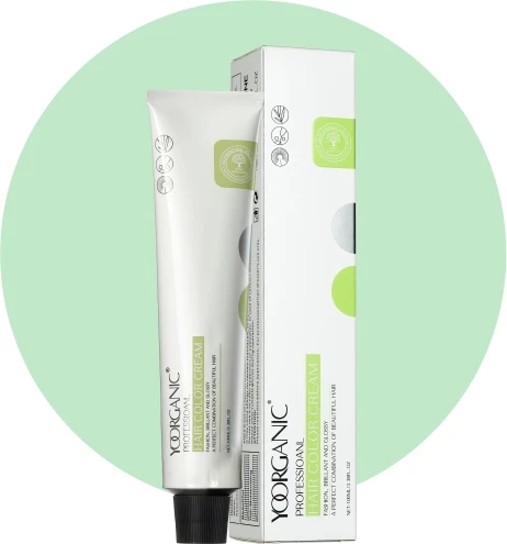 
Factory Price Yoorganic Professional Hair Colo Permanent Fashion Ash Grey Hair Dye 