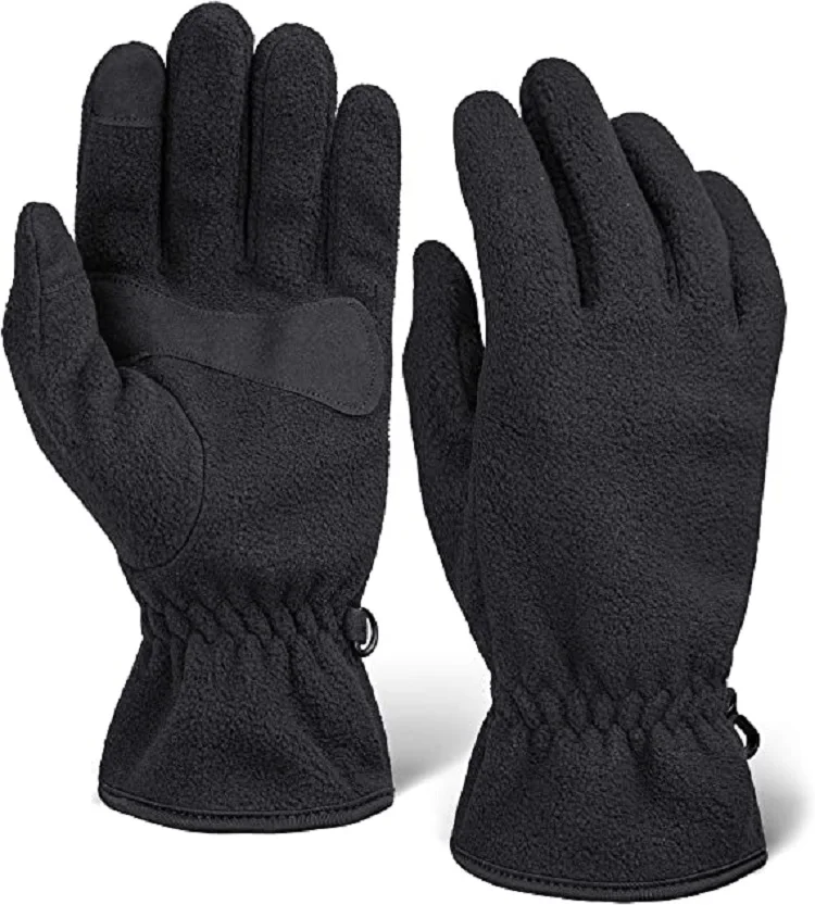 High Quality Fleece Gloves With Insulation Custom Print & Embroidery