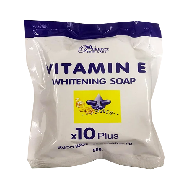 Отбеливающее мыло Perfect Skin Lady витамин E x10 Plus