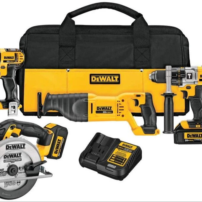 
Best Price On New Original DEWALTS 20V Max Cordless Drill Combo Kit, 5-Tool (DCK590L2) 