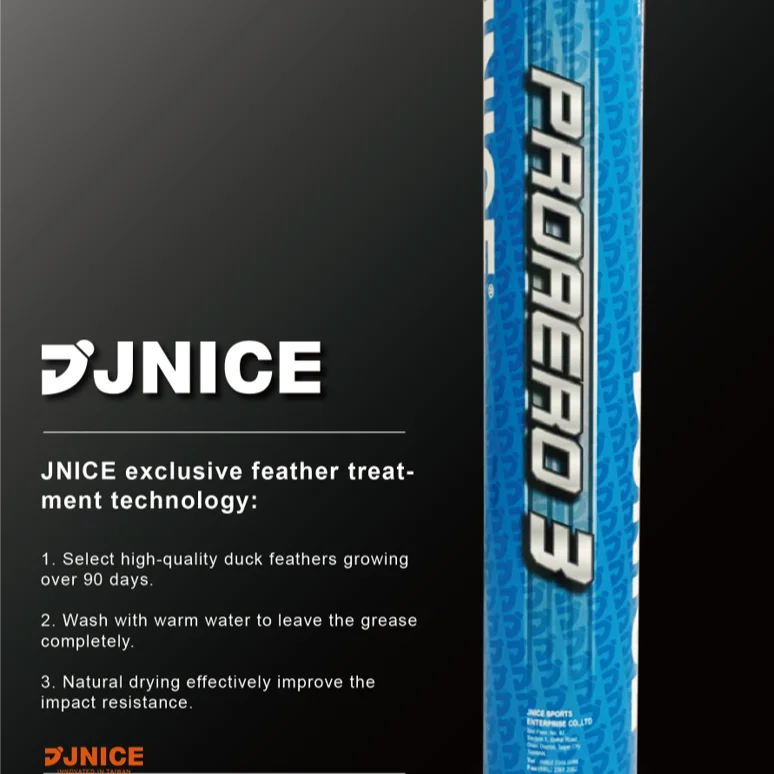 jnice propaero 3 badminton shuttlecock