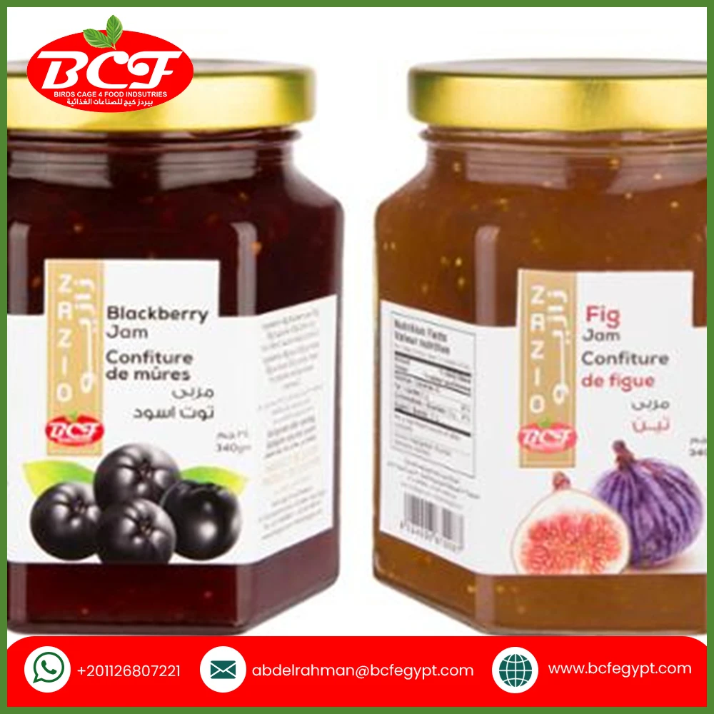 Zazio Hexagonal Fruit Jam 340g Bulk Seasonings and Condiments Jam