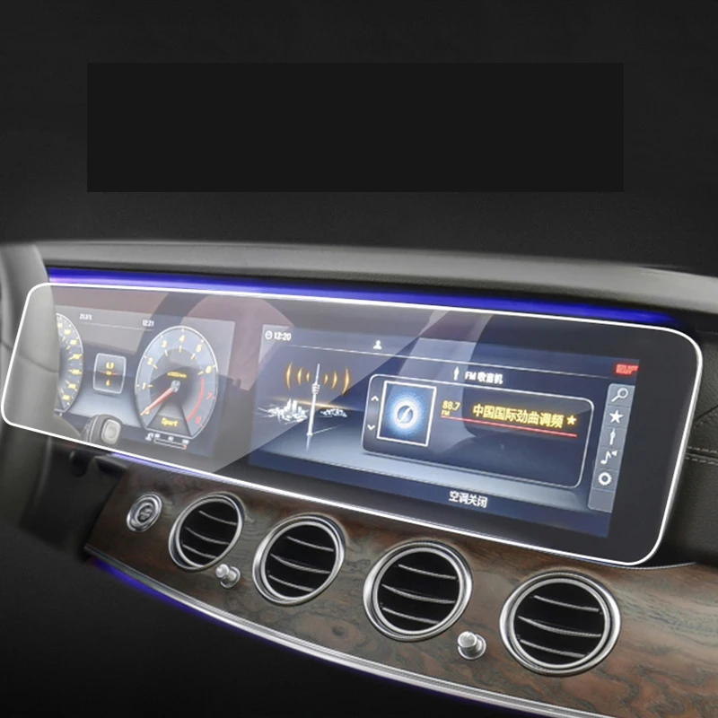 
2.5D 0,33 мм для Mercedes Benz E- Class S-Class Автомобильный дисплей системы GPS из закаленного стекла защита экрана навигации для автомобиля 