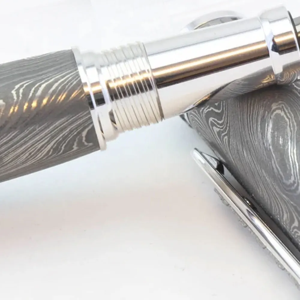 Beautiful design metal pen with custom logo carbon steel pen in cheap price