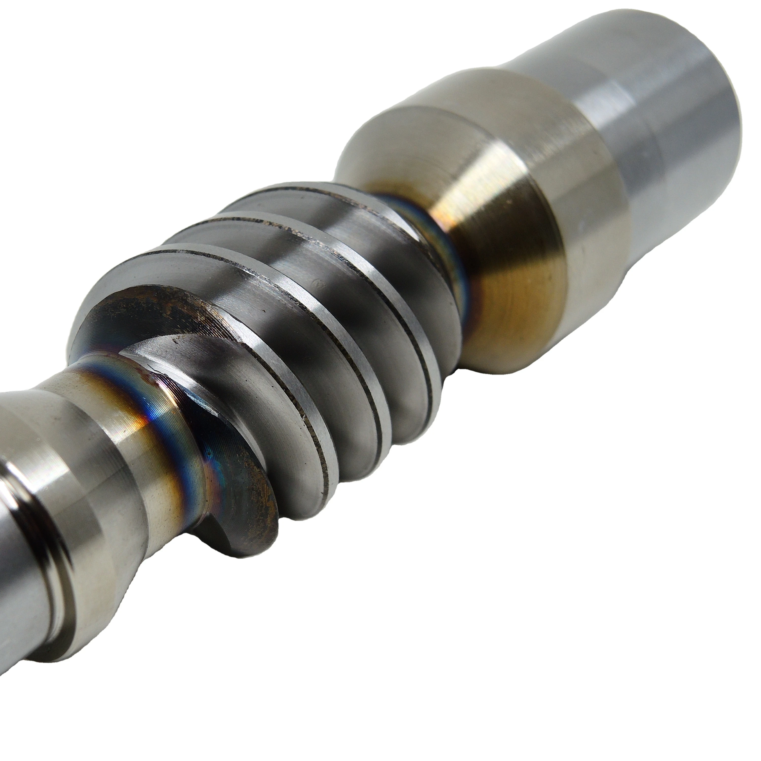 CNC Machining Large Worm Gear Shaft for Gearbox Components