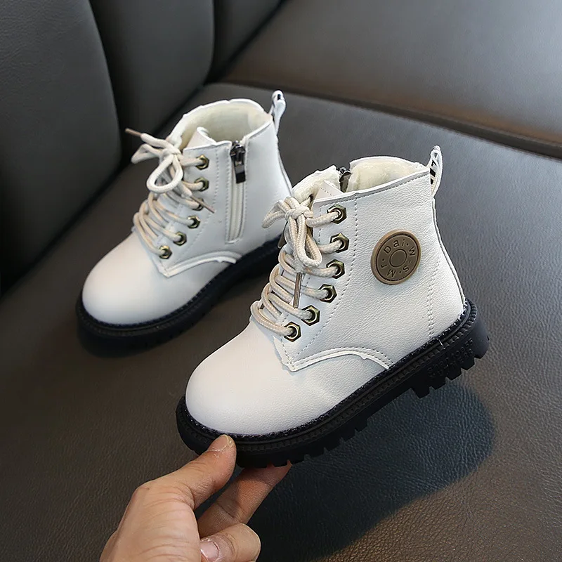 Fashion kids girl boots wholesale British style Autumn&winter in bulk