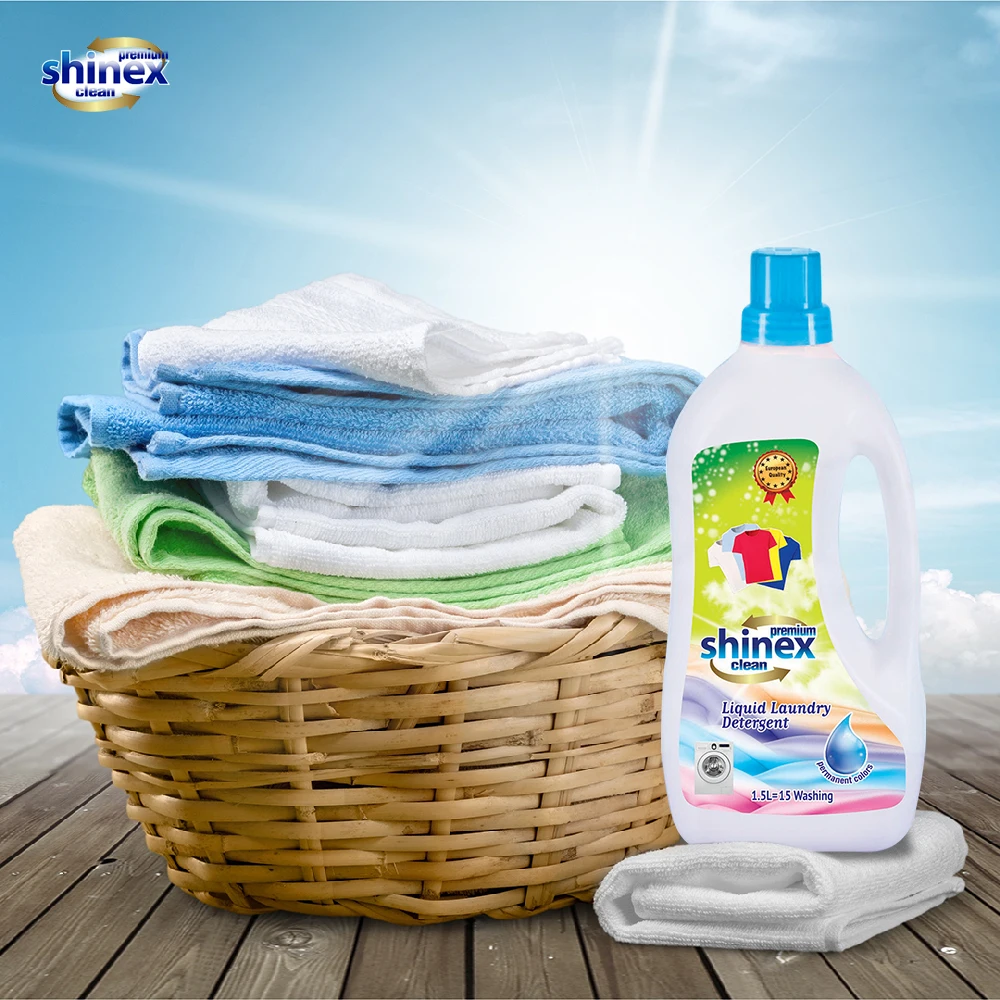 SHINEX моющее средство для стирки белья жидкость цветного л высококачественное жидкое сделанное в Турции OEM PL