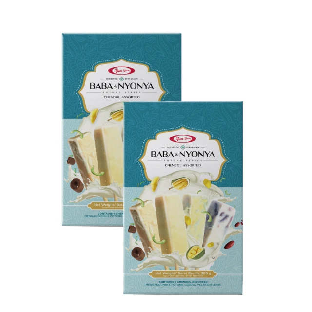 New Arrivals Hot Sale Yum Yum Nyonya Ice Cream Potong made with Coconut milk - Assorted (360g X 16box)