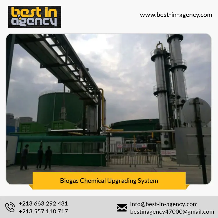 Biological CH4 Content 97% Chemical Type Food-Waste Treatment Upgrading System to Natural Gas