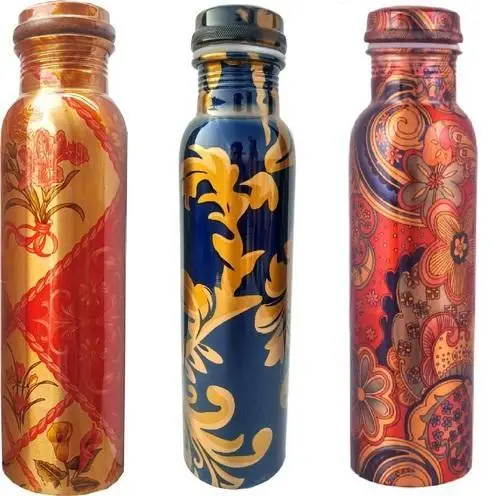 Outdoor Sport drinking copper stainless steel insulated water bottle