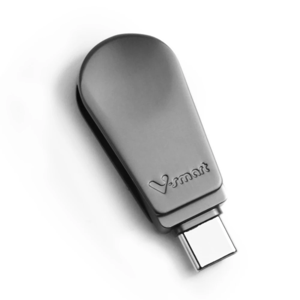 OEM металлический OTG Type C USB флэш-накопитель 16 ГБ 32 ГБ 64 Гб 128 ГБ