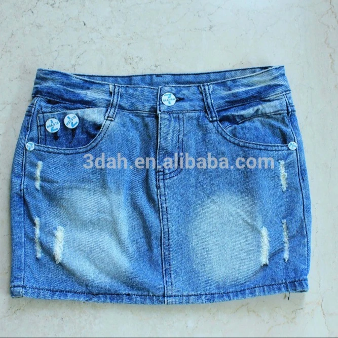 Used Ladies Jean Skirt
