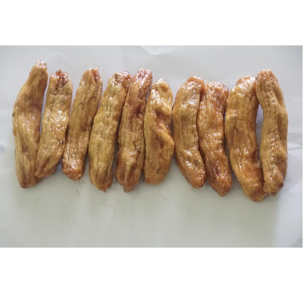 Fruit & Vegetable Product 100% Organic Long Shape Snack Yellow Open Air Dried Banana With Packing In Vacuum Pack From Vietnam