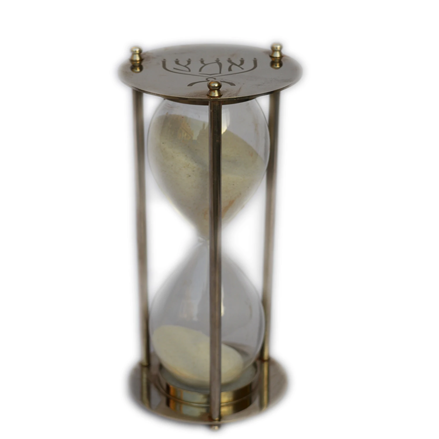 Creative Handmade Designing Sand Clock Best For Home And Office Desk Decorative Design Hourglasses Brass Metal Design